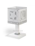 Lámpara de sobremesa Gris Moon Light 63230E | LeonLeds