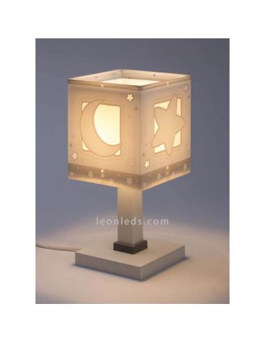Lampe Moon Light grise par Dalber