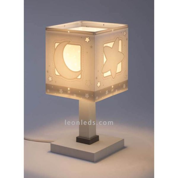 Lámpara gris Moon Light de Dalber