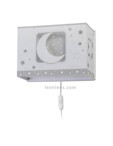 Aplique infantil Gris Moon Light Dalber | LeonLeds Apliques Infantiles