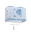 Aplique infantil Moon Light Azul 63238T Dalber | LeonLeds Iluminación infantil