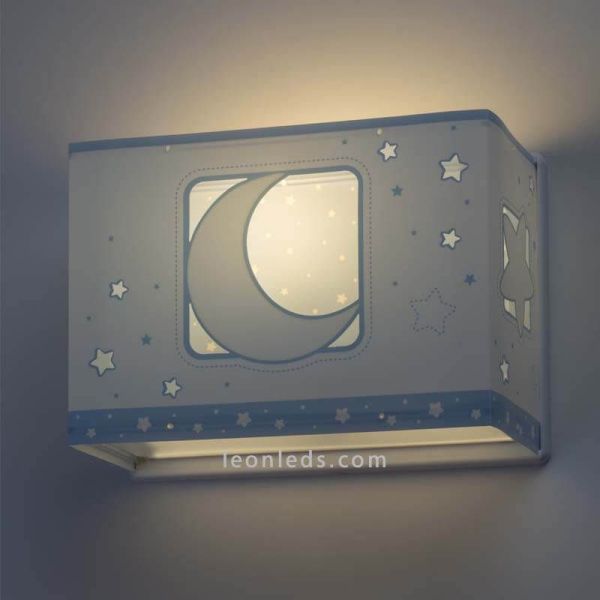 Aplique infantil Moon Light Dalber Azul