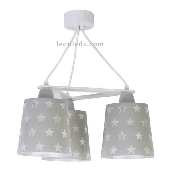 Lâmpada de teto infantil 3 telas de...