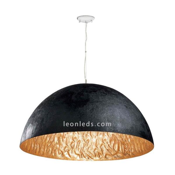 Plafonnier Magma Faro Barcelona Noir et Or