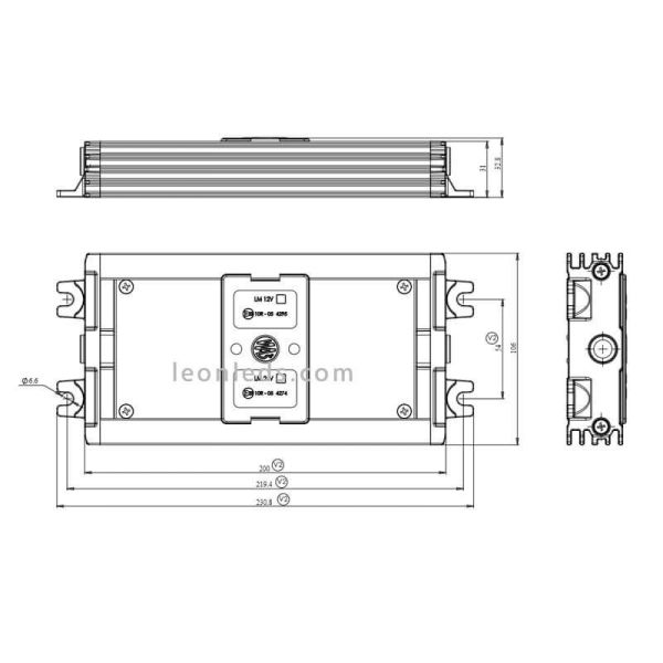 Caja elimina fallos LED Camión Cable LM07