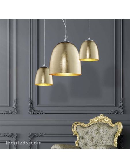 Lámpara de techo Ontario Dorada