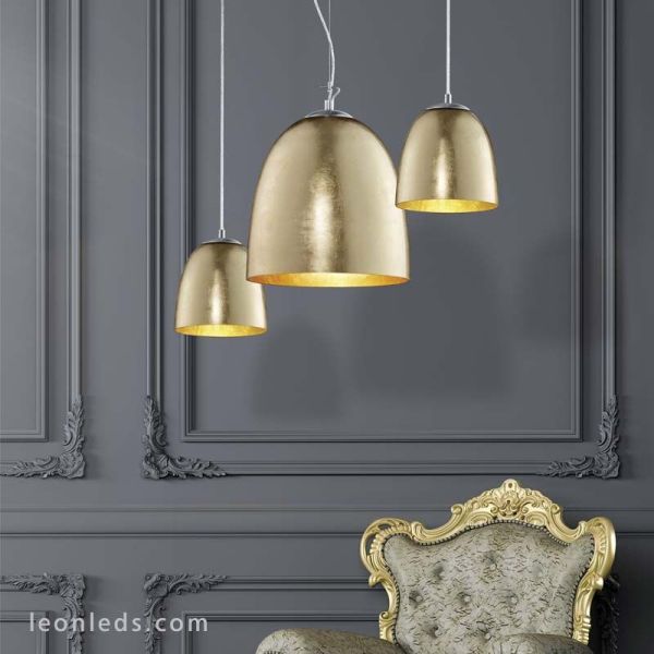 Lámpara de techo Ontario Dorada