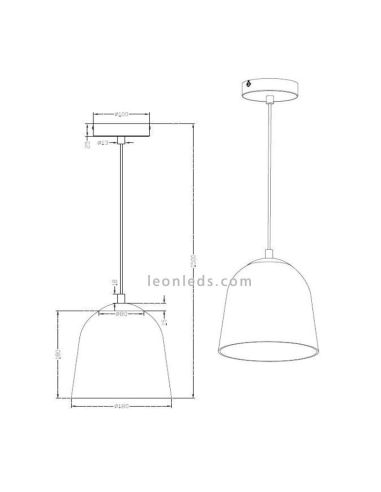 Candeeiro de teto Ontario dourado...