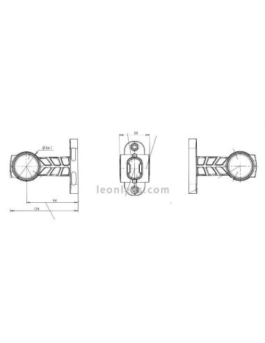 Cuerno corto led para camión efecto Neon de Was | LeonLeds.com