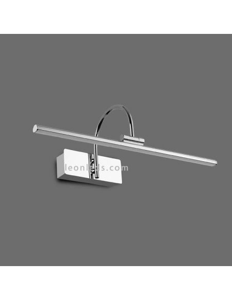 Aplique quadrado LED cromado Paracuru