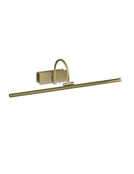 Aplique para iluminar cuadros LED Paracuru cuero 6382