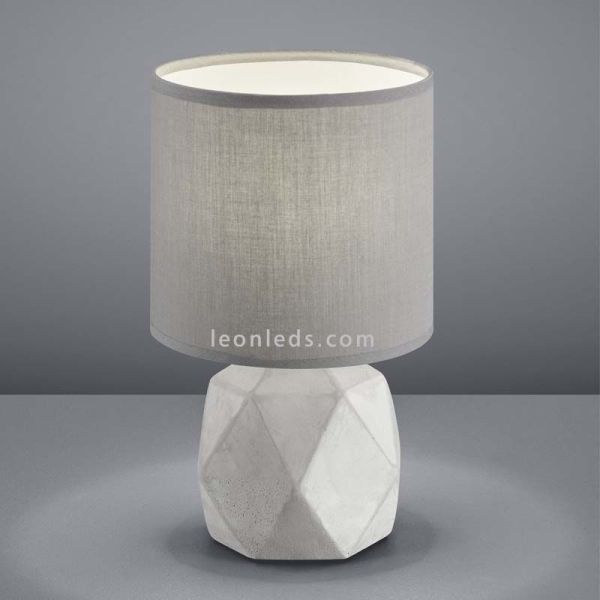 Lámpara de sobremesa Cemento y Gris R50831087