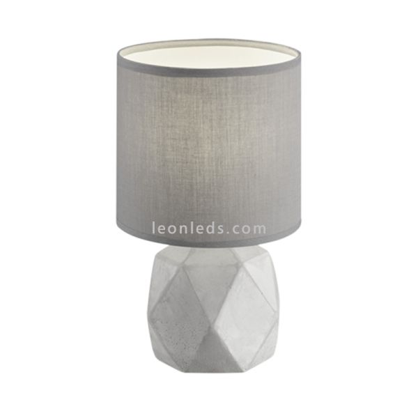Lámpara de sobremesa Cemento y Gris serie Pike R50831087