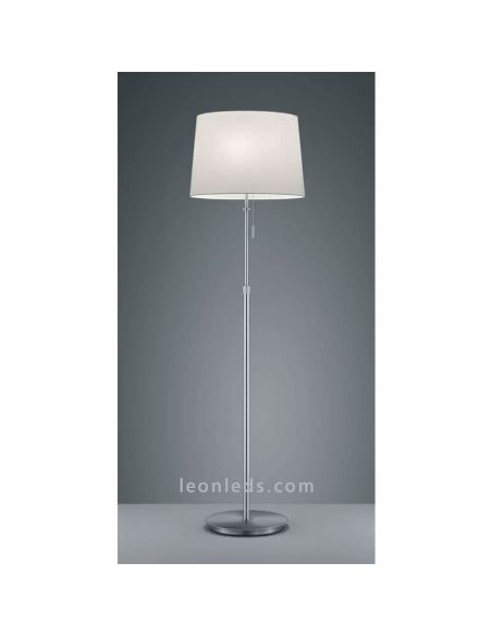 Lampadaire Lyon Nickel mat