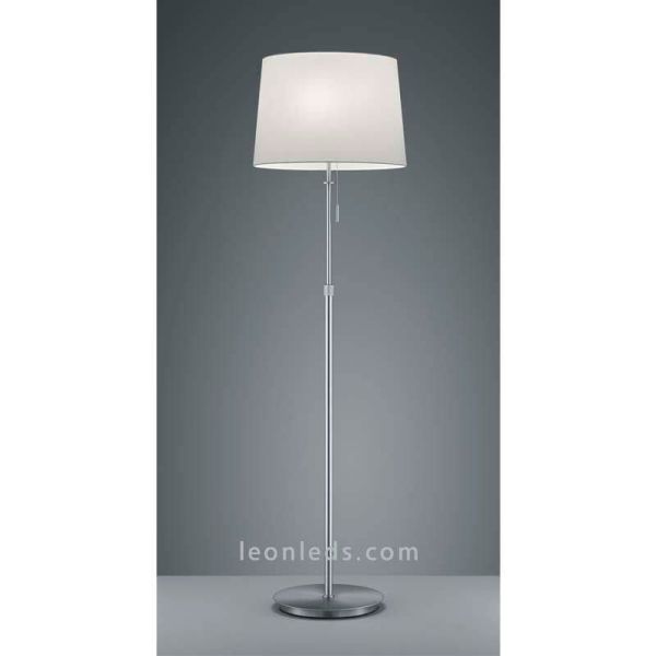 Lampadaire Lyon Nickel mat