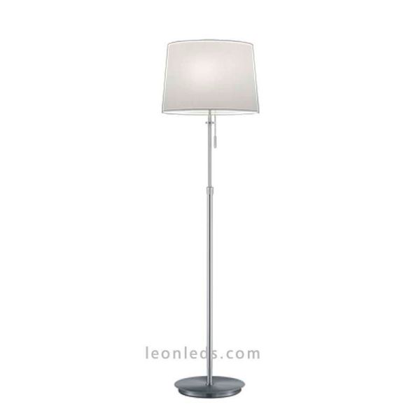 Lampadaire Lyon nickel mat