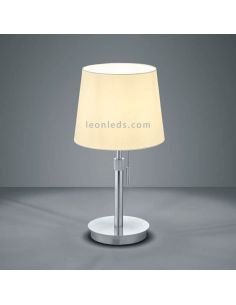 Lámpara de sobremesa Lyon Trio Lighting Níquel Mate 2