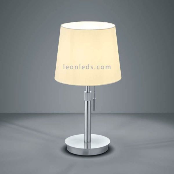 Lámpara de sobremesa Lyon Níquel