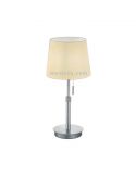 Lámpara de sobremesa Lyon Trio Lighting Níquel Mate