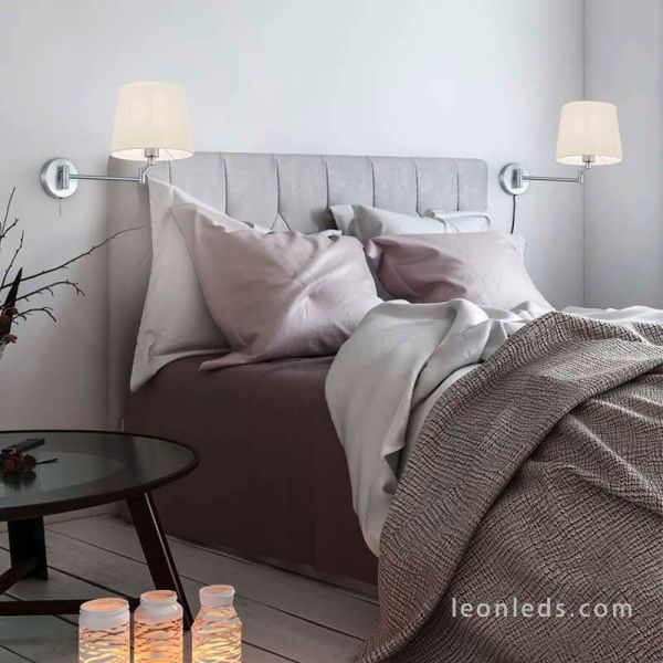 Applique Lyon Nickel mat Trio Lighting