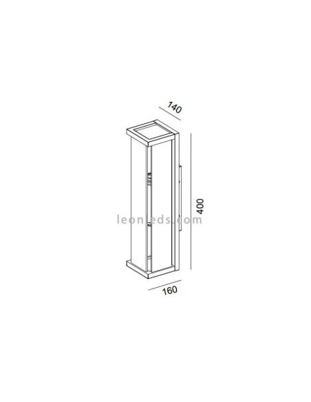 Aplique de exterior de cristal 6492 Mantra