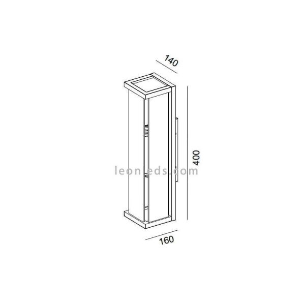 Aplique de exterior de cristal 6492 Mantra
