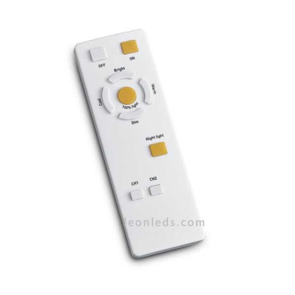 Controle remoto da luz de teto LED de teto redondo com controle remoto Trio Lighting