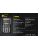 Nitecore UMS4 cargador de 4 bahías