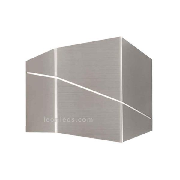 Candeeiro de parede LED metálico Zorro