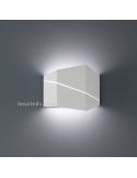 Dimensiones de Aplique LED metálico blanco