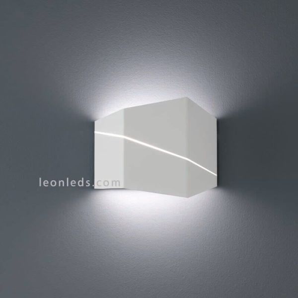 Candeeiro de parede LED metálico Zorro