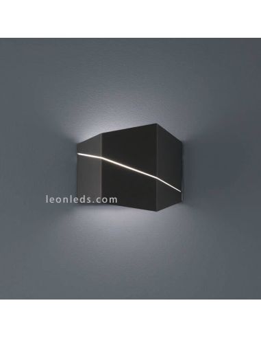 Aplique LED interior negro