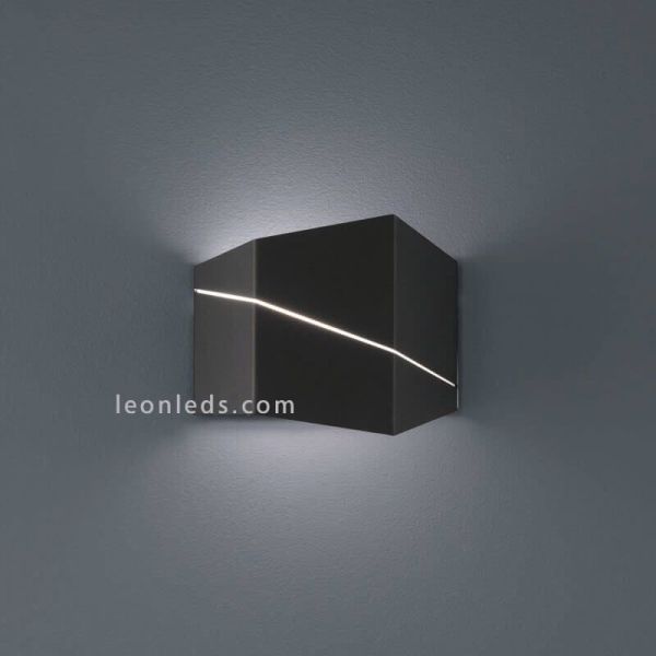 Aplique LED interior negro