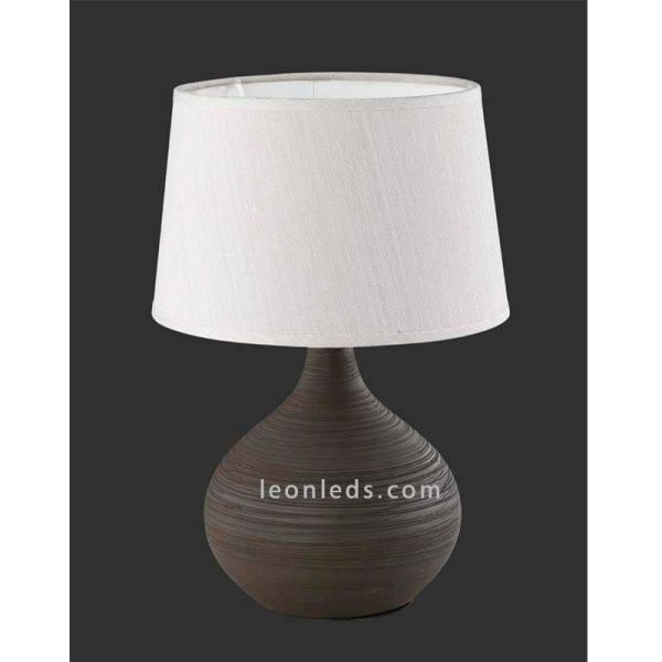 Candeeiro de mesa em cerâmica Martin Trio Lighting