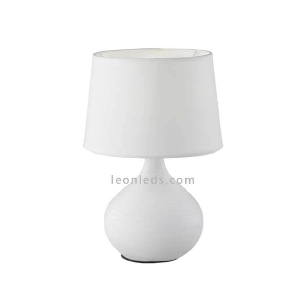 Candeeiro de mesa branco Martin Trio Lighting
