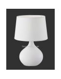 Candeeiro de mesa branco Martin Trio Lighting