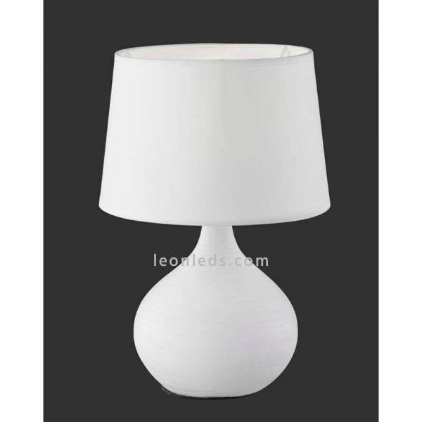 Candeeiro de mesa branco Martin Trio Lighting