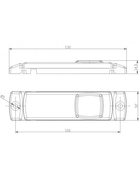 Feux de Position Latéraux LED LED 12V 24V Blanc Rouge Orange Ftistom FT018 FT-018 | leonleds