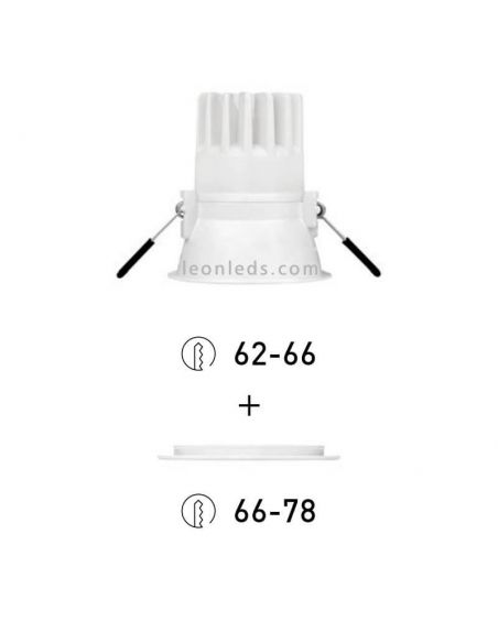 Swap S Mede 6W Dim to Warm 3000K-1800K ArkosLight | Tom de luz ajustável - LeonLeds