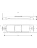 Luces Pilotos Laterales LED de Galibo Blanco Naranja Roja Con conector Fristom FT017 FT-017 | LeonLeds