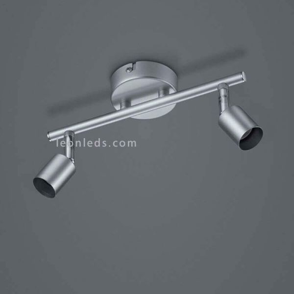 Regleta 2 focos orientables Titan serie Paris de Trio Lighting