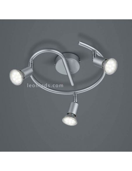 Bandeau de projecteur rond Titán série Paris par Trio Lighting