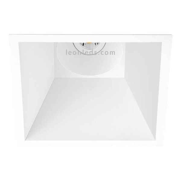 Downlight Led SWAP Cuadrado 5W de Arkos Light Blanco Naranja Dorado Gris Negro mate 5W | LeonLeds luminación