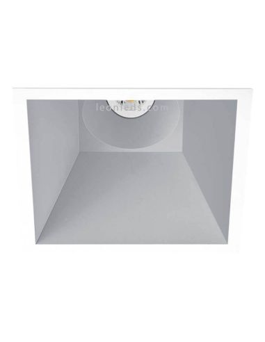 Downlight Led SWAP Cuadrado 5W de Arkos Light Blanco Naranja Dorado Gris Negro mate 5W | LeonLeds luminación