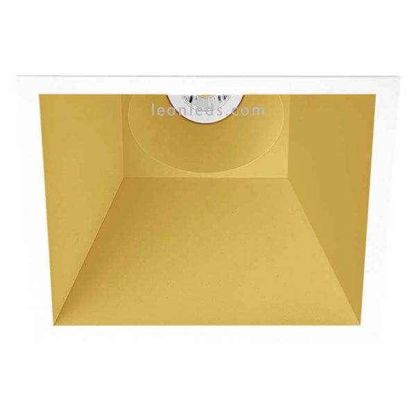 Downlight Led SWAP Square 5W da Arkos Light Branco Laranja Dourado Cinza Mate Preto 5W | LeonIluminação leds