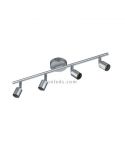 Regleta de 4 focos orientables serie Titán TrioLighting