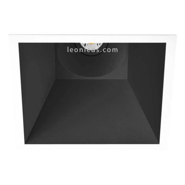 Downlight Led SWAP Square 7W da Arkos Branco Claro Laranja Ouro Cinzento Preto Mate | LeonIluminação leds