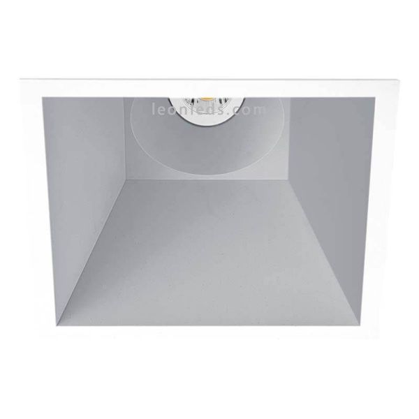 Downlight Led SWAP Cuadrado 7W de Arkos Light Blanco Naranja Dorado Gris Negro mate | LeonLeds luminación