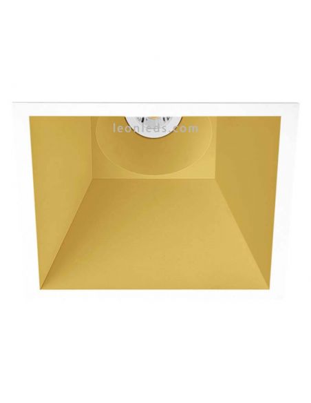 Downlight Led SWAP Carré 7W by Arkos Lumière Blanc Orange Or Gris Noir Mat | Eclairage LeonLeds