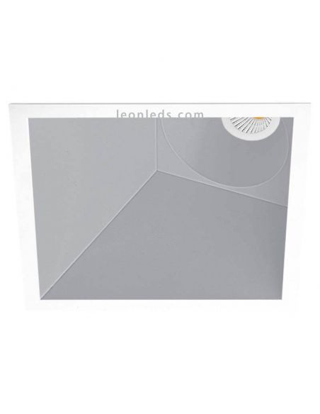 Downlight Led SWAP Cuadrado 5W Blanco Naranja Dorado Gris Negro Square Arkos Light | LeonLeds Iluminación